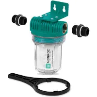 Vonroc Voorfilter voor pompen en hydrofoorpompen – 12cm | Universeel