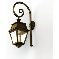 Roger Pradier Avenue 2 Model 2 Wandlamp Gold Patina