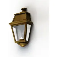 Roger Pradier Avenue 2 Model 3 Wandlamp Gold Patina