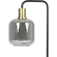 Pronto Wonen Tafellamp Peglio smoke antiek brons 1-lichts