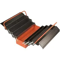 Bahco 1497MBF750 Gereedschapskist (leeg) Metaal Zwart/oranje