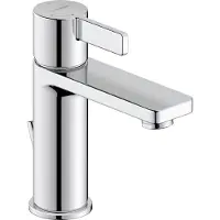Duravit Wastafelkraan d-neo mengkraan ecostart eengreeps 50x154x165 mm trekwaste chroom