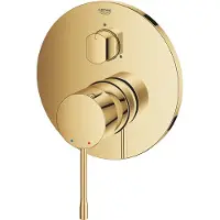 GROHE essence afdekset voor inbouw mengkraan met 3-weg omstelling, cool sunrise