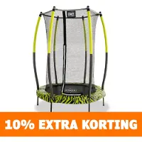 Exit Trampoline Toys Tiggy Junior 140 Lime + Safetynet