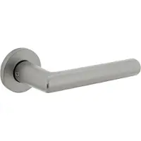 Intersteel Deurkruk Broome op rozet - aluminium
