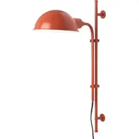 Marset Design wandlamp Funiculí A, terracotta, Woon-/ Eetkamer, metaal, Design, Wandlamp design