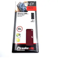 Piranha schuurstrook 1/2 vel K150 280x115 mm 5 stuks X31076