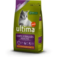 Ultima Kat Sterilised Kip Kattenvoer - 1.5 kg