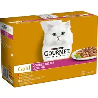 Gourmet 24x85g Due Delice Luxe Mix Gold Kattenvoer