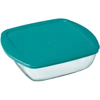 Pyrex - Cook & Store Schaal Vierkant Inclusief Deksel - 2,2l