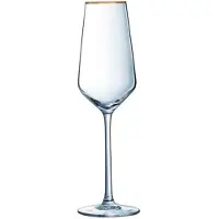 Fun Aperitiefglazen Met Gouden Rand - 4 Stuks