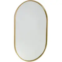 Loft42 Fragix Boston Spiegel Ovaal - Goud - Metaal - 80x50