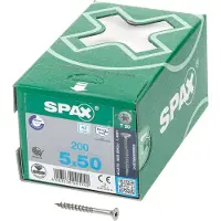 Spax 0197000500503 R 88091 Senkkopf T-STAR TG Verzonken houtschroef 5 mm 50 mm T-STAR plus RVS A2 200 stuk(s)