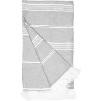The One Towelling hamamdoek Recycled - Ash grey