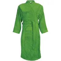 The One Towelling Luxe Badjas - 100% Katoen Limoengroen / L/XL