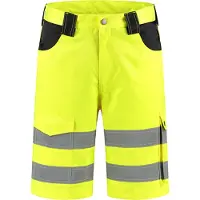 Bestex RWS korte werkbroek geel 48 / Geel
