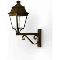 Roger Pradier Avenue 3 Model 12 Wandlamp E27 | Gold Patina