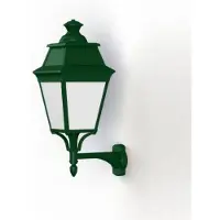 Roger Pradier Avenue 3 Model 4 Wandlamp Opal PMMA Built-in LED 3000K Warm-White 35W | Fir green