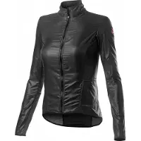Castelli - Women's Aria Shell Jacket - Fietsjack XS, zwart/grijs