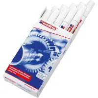 Edding 8750 industry paint marker, wit, 10 stuks