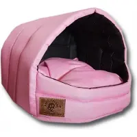 Viking Choice Hondenmand XS - kleine hond - box - hondemand - 39 x 40 x 34 cm - roze - hondenbed - hondebed