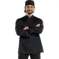 Chaud Devant Chef Jacket Monza Black | Maat: XS