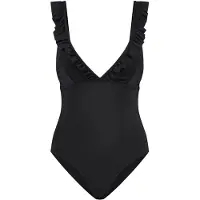 Shiwi BOBBY - Badpak - Spaghetti bandjes - Zwart - 42