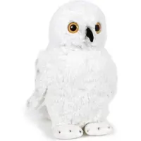 Semo Pluche sneeuwuil wit uilen knuffel 33 cm - Vogels knuffeldieren - Speelgoed voor kind