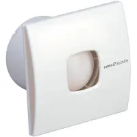 CATA Silentis 12 Axiaal afzuigventilator, 20W, kanaalaansluiting Ø120mm, wit