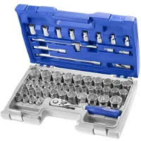 Expert by Facom doppen en hulpstukken 1/2" | 55-delig | in koffer - E032909