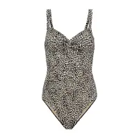Shiwi LISA - Swimsuit - Caché-cœur design met verstelbare bandjes - toasted almond beige