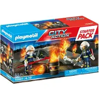 Playmobil 70907 Starterpack Brandweeroefeningen (kunststof, 4 - 6 jaar)