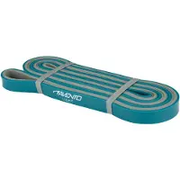 Avento Fitness Powerband Latex - Heavy - Zwart/Blauw