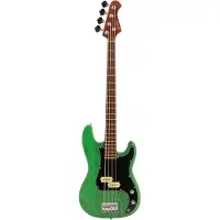Fazley Outlaw Series Peacemaker Plus Green elektrische basgitaar met gigbag