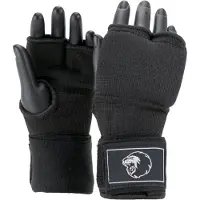 Super Pro Combat Gear Binnenhandschoenen Met Bandage Zwart/Wit Extra Small