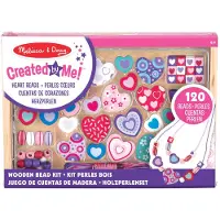 Melissa & Doug Houten Kralenset - Zoete Hartjes