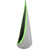 Viking Choice Hangmat schommel grijs - 160 x 57 cm - tot 80 kg