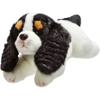 Suki Knuffel hond - King Charles Spaniel - 30 cm - pluche - knuffeldieren - honden soorten