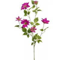Woonexpress Kunstbloem Clematis Roze