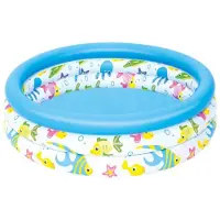 Bestway Zwembad 3 Rings Ocean Life (102x25cm)