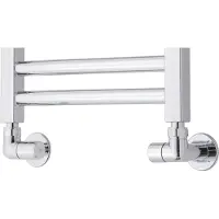 TVS Design Valves 150 aansluitset haaks chroom