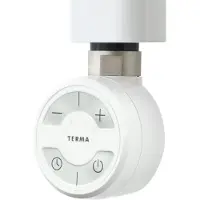 TVS Design EL 300 radiator thermostaat met timer wit 300W