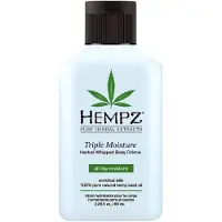 Hempz Natuurlijke Drievoudige Hydratatie Herbal Whipped Body Creme met 100% Pure Hennepzaadolie