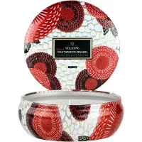 Voluspa Japonica Spiced Goji Tarocco Orange 3 Wick Tin Candle Geurkaars - 340gr