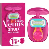 Gillette Snap Smooth Extra - Voor Een Supergladde Scheerbeurt - 1 Mini-handvat - 1 Navulmesje