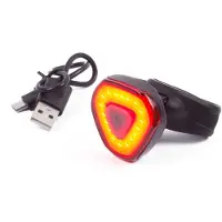 Benson Oplaadbare Fietslamp - Wit