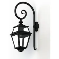 Roger Pradier Place des Vosges 2 Model 2 Wandlamp Dark black