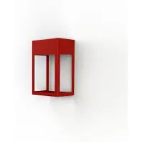 Roger Pradier Hogar Model 3 Wandlamp Built-in LED 3000K Warm White 26W | Tomato red