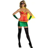 Vegaoo Sexy Robin pak voor dames - Verkleedkleding - XS