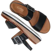 Gabor 82.744 Sandalen | Maat 5 Dames Zwart